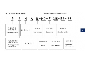 P Series High Torque Planetary Speed Reducer