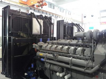 Radiator with Belt Driven Pulley