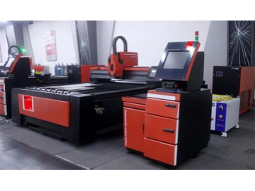 1500W FCCX Medium Power Fiber Laser Cutting System Metal Cutting Machine