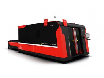 750W FCCBDX Medium Power Fiber Laser Cutting System Metal Cutting Machine
