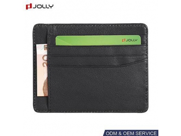 ​Black Genuine Leather Card Holder