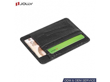 ​Black Genuine Leather Card Holder