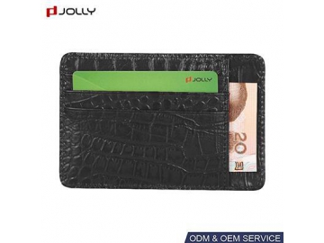 ​Black Genuine Leather Card Holder