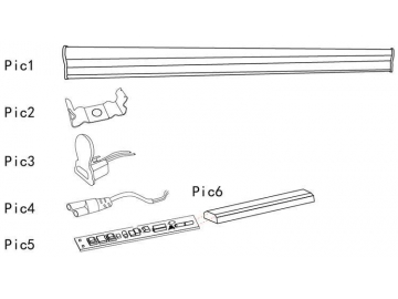 Waterproof T5 LED Tube Light