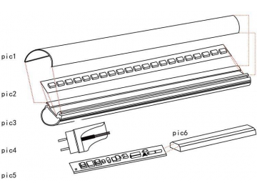 Energy Efficient T8 LED Tube Light