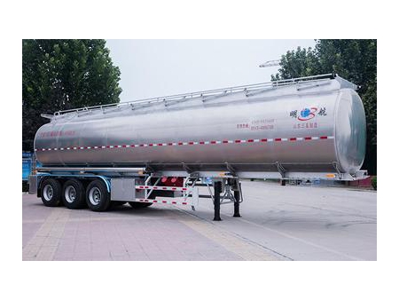 Aluminium Alloy Crude Oil Tank Trailer