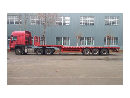 30T-60T Steel Flatbed Trailer