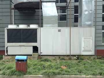 Rooftop Mounted HVAC Unit