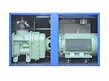 Two Stage Rotary Screw Air Compressor