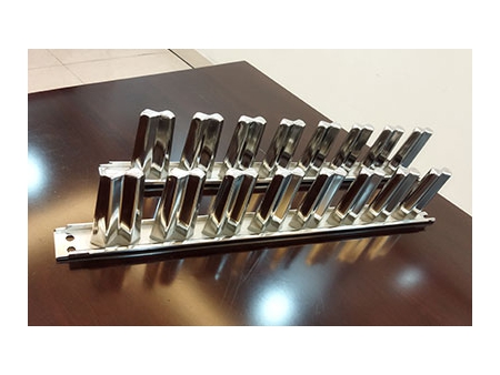 Vitaline 8 Lane Stick Ice Cream Line Stainless Steel Popsicle Mold-4