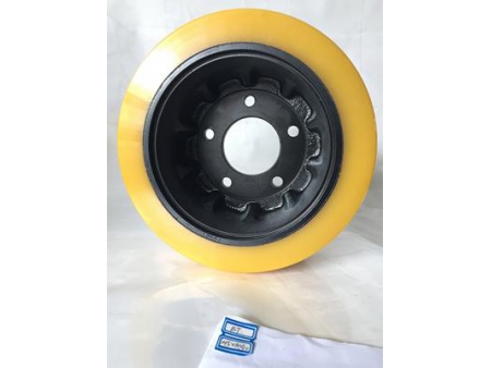 To 2000kg Heavy Duty Polyurethane Tyred Wheels