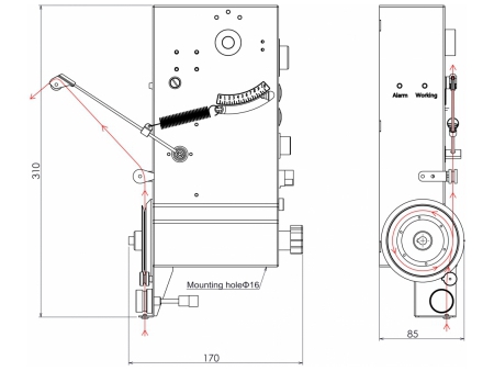 Coil Winding Tensioning Device, ST600 ST800 ST2000 Tensioner