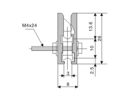 Ceramic Pulley for Coil Winding Tensioning Device