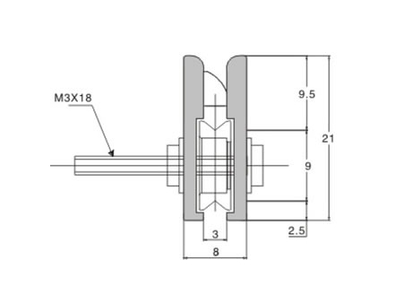 Ceramic Pulley for Coil Winding Tensioning Device