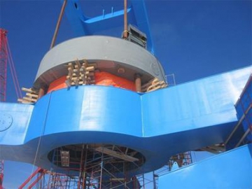 Bulk Material Handling Stacking Conveyor