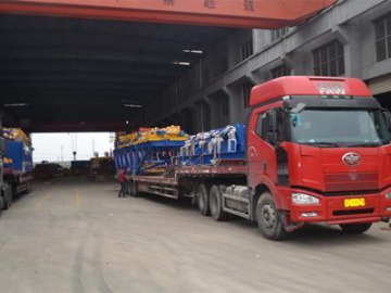 Unloading Bulk Stacking Conveyor