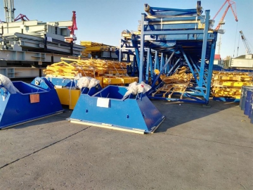 Unloading Bulk Stacking Conveyor