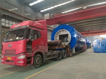 Unloading Bulk Stacking Conveyor