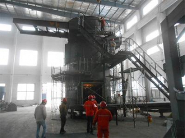 Unloading Bulk Stacking Conveyor