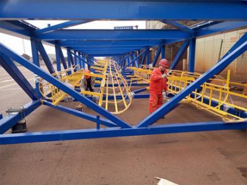 Ship Loading Bulk Stacking Conveyor