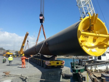 Offshore Transportation Pile of Marine Wind Tower Generator