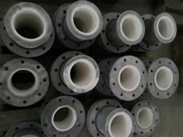 Wear Resistant Ceramic Lining Steel Pipe