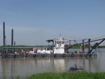 Cutter Suction Dredger in Guangxi, China