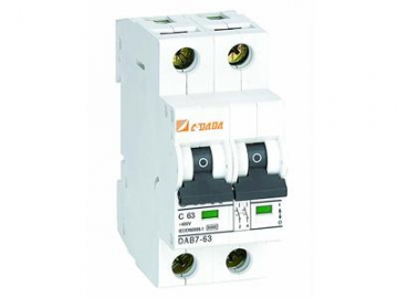 DAB7-63N 6kA MCB Switch Circuit Breaker