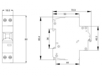 DAB7N-40 6kA DPN MCB Miniature Circuit Breaker