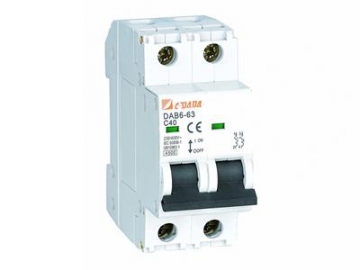 DAB6-63 MCB 4-5kA Miniature Circuit Breaker