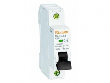 DAB5-63 MCB 4.5kA Miniature Circuit Breaker