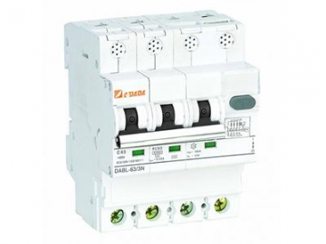 DABL-40 6kA 10kA Electronic Residual Current Device RCBO Circuit Breaker