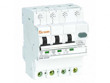 DABL-40  6kA 10kA Electromagnetic Residual Current Device RCBO Circuit Breaker