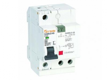 DAB6LE-63 4-5kA Residual Current Device ELCB Earth Leakage Circuit Breaker