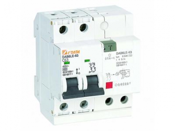 DAB6LE-63 4-5kA Residual Current Device ELCB Earth Leakage Circuit Breaker