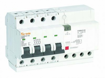 DAB6LE-63 4-5kA Residual Current Device ELCB Earth Leakage Circuit Breaker