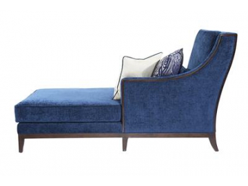 Hotel Fabric Chaise Sectional Lounge Sofa