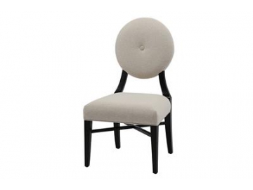 Round Back Dining Room Wood Chair