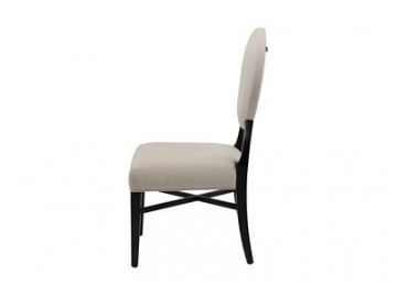 Round Back Dining Room Wood Chair