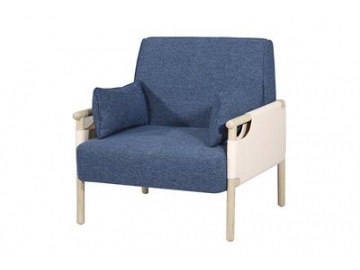 Low Height Hotel Fabric Chair