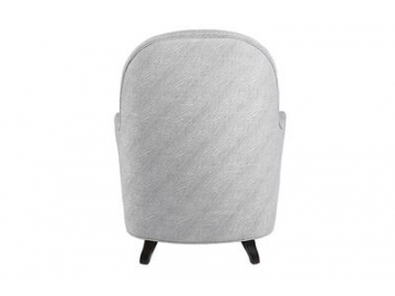 Modern High Back Hotel Fabric Armchair