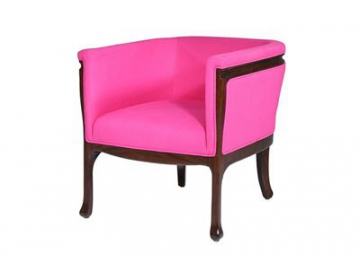Hotel Fabric Single Sofa Chair