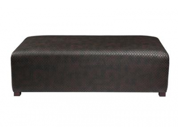 Hotel Upholstered Fabric Bench