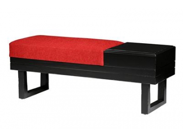 Wood Frame Hotel Sofa Bench