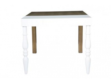 Two Color Wood Dining Room Table
