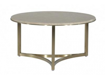 Marble Top Metal Tea Table