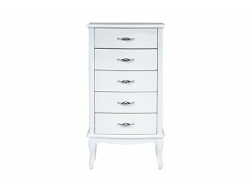 5-Drawer Wood Chest Cabinet