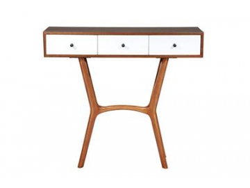 3-Drawer Decorative Entryway Table