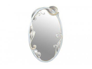 Wood Frame Decorative Mirror