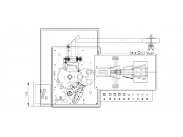 Middle Speed Paper Container / Dining Bowl Forming Machine (75-85 piece/min, 16-46oz Paper Bowl)